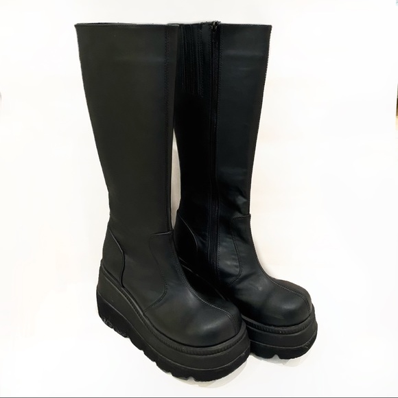 Demonia Shoes Demonia Shaker0 Platform Midcalf Boot Poshmark